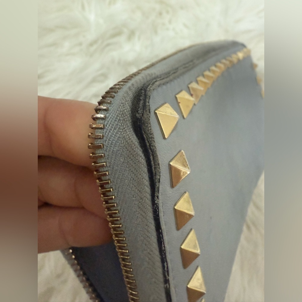 Valentino Wallet with Gold Studs - Picture 15 of 15